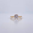 Anillo Solitario Linea Dividida 2.65gr / T5 1/2 / Oro 18K &