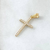 Pendant Dense Cross 1gr / 2.6cm (1.0in) / 18K Gold ©