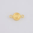 Charm Letter O Framed Border 0.45g / 1/2 in 18K Yellow Gold