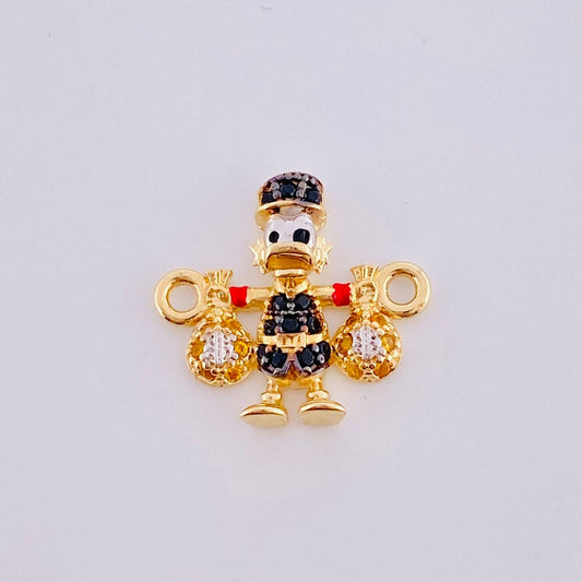 Herraje Pato Bolsa Dinero 1.45gr / 1/2 in / Oro Amarillo 18K ©