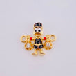 Charm Duck Money Bag 1.45gr / 1/2 in / Yellow Gold 18K