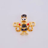 Charm Duck Money Bag 1.45gr / 1/2 in / Yellow Gold 18K