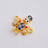 Charm Duck Money Bag 1.55gr / 1/2 in / Yellow Gold 18K