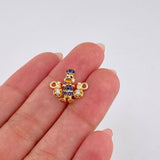 Herraje Pato Bolsa Dinero 1.35gr / 1/2 in / Oro Amarillo 18K