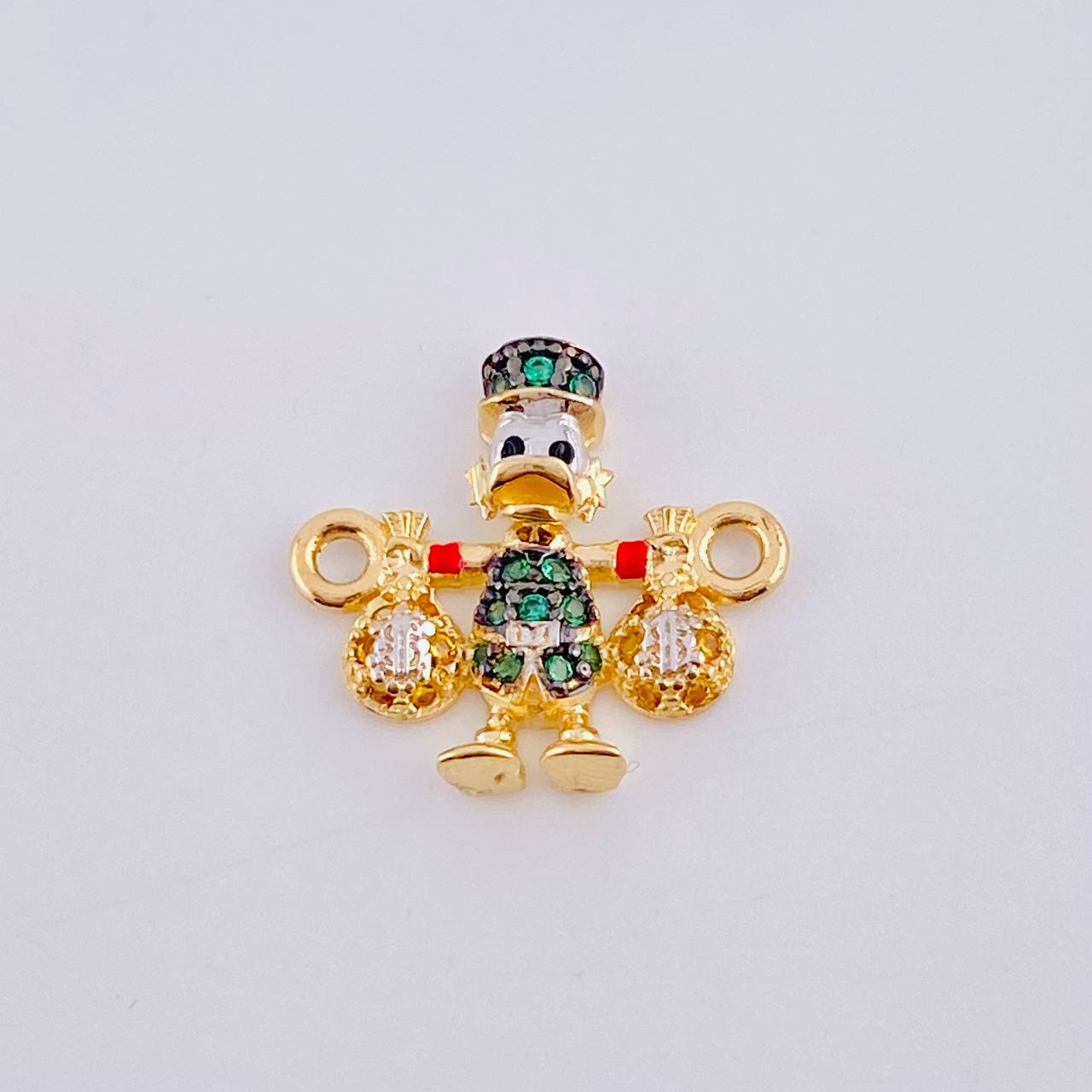 Herraje Pato Bolsa Dinero 1.45gr / 1/2 in / Oro Amarillo 18K ©