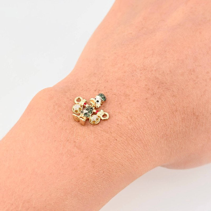 Herraje Pato Bolsa Dinero 1.45gr / 1/2 in / Oro Amarillo 18K ©