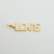 Dije Love 0.6gr / 1 in / Oro Amarillo 18K *