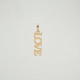 Dije Love 0.6gr / 1 in / Oro Amarillo 18K ©