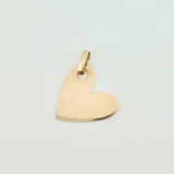 Dije Corazon 0.6gr / 3/4 in / Oro Amarillo 18K