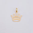 Dije Corona 0.4gr / 3/4 in / Oro Amarillo 18K *
