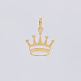 Dije Corona 0.45gr / 3/4 in / Oro Amarillo 18K