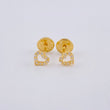 Topos Silueta Corazon 0.5gr / 4.3mm Oro Amarillo 18K *