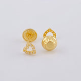 Topos Silueta Corazon 0.5gr / 4.3mm Oro Amarillo 18K