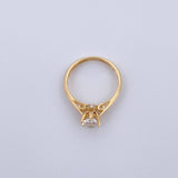 Anillo Solitario Elegante 2gr / T5 3/4 / Oro 18K &
