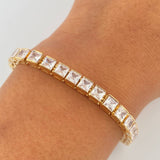 Pulso Tennis 22.5gr / 18.2cm / Oro 18K &