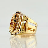 Anillo Virgen Guadalupe 12.3gr / T11 / Oro Amarillo 18K