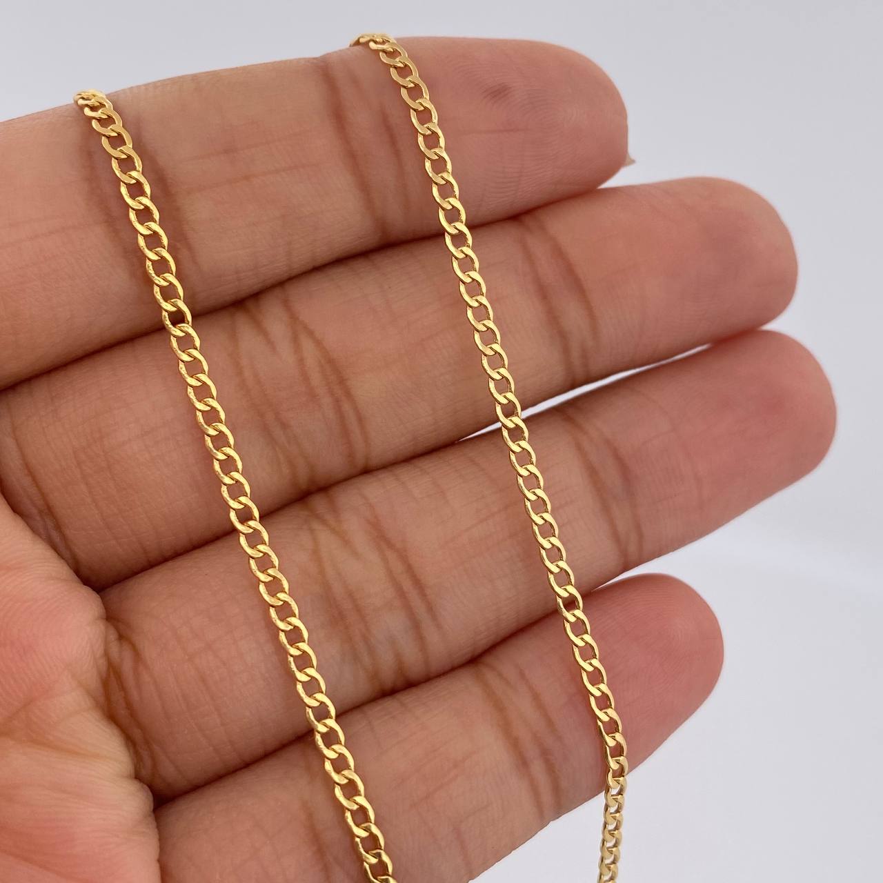 Cuban Links 2.65gr / 23.6in / 18K Gold +1 $
