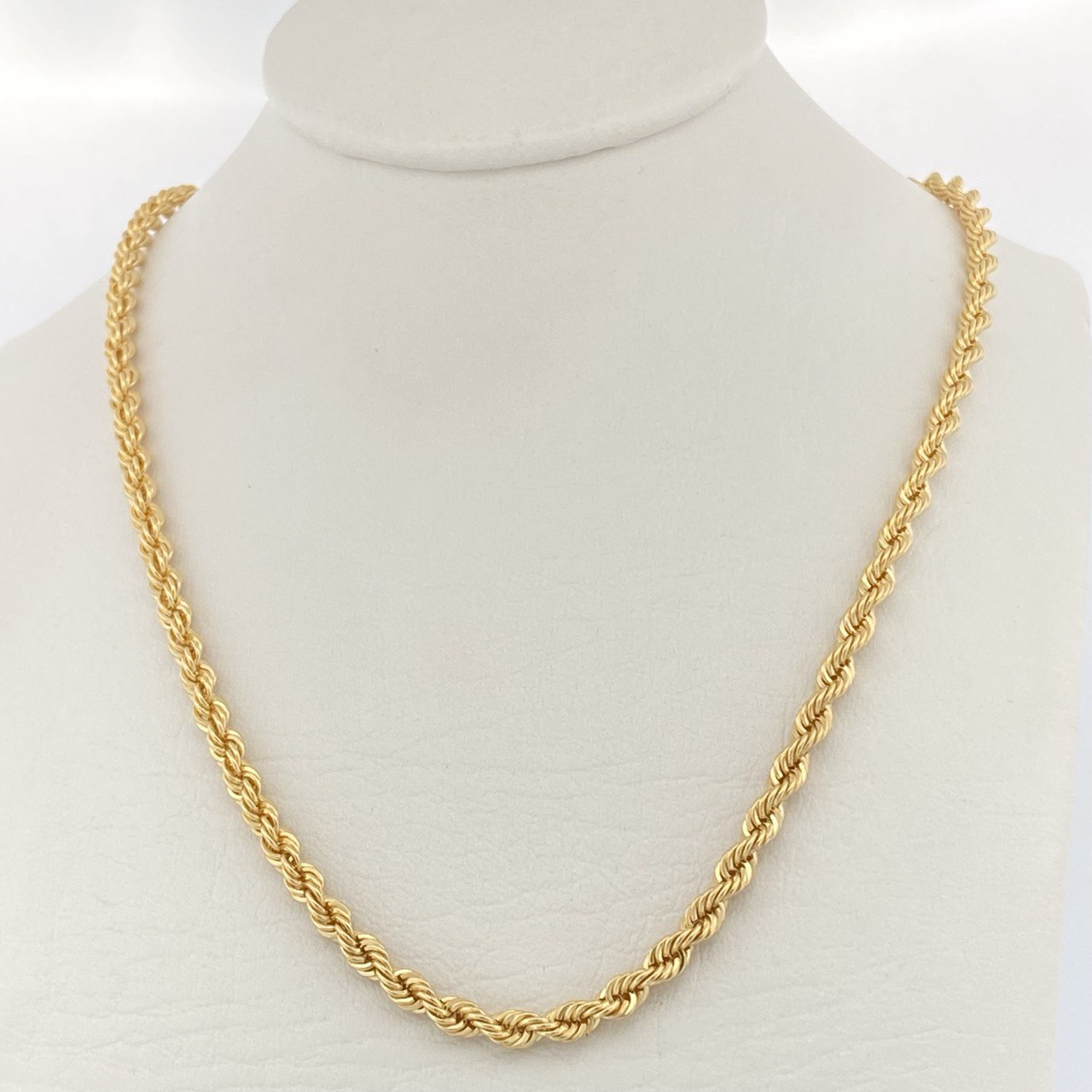 Rope Chain 8.15gr / 23.4in / 18K Gold +3$