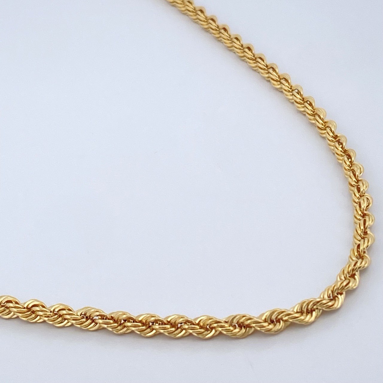 Rope Chain 8.8gr / 23.6in / 18K Gold +3 $