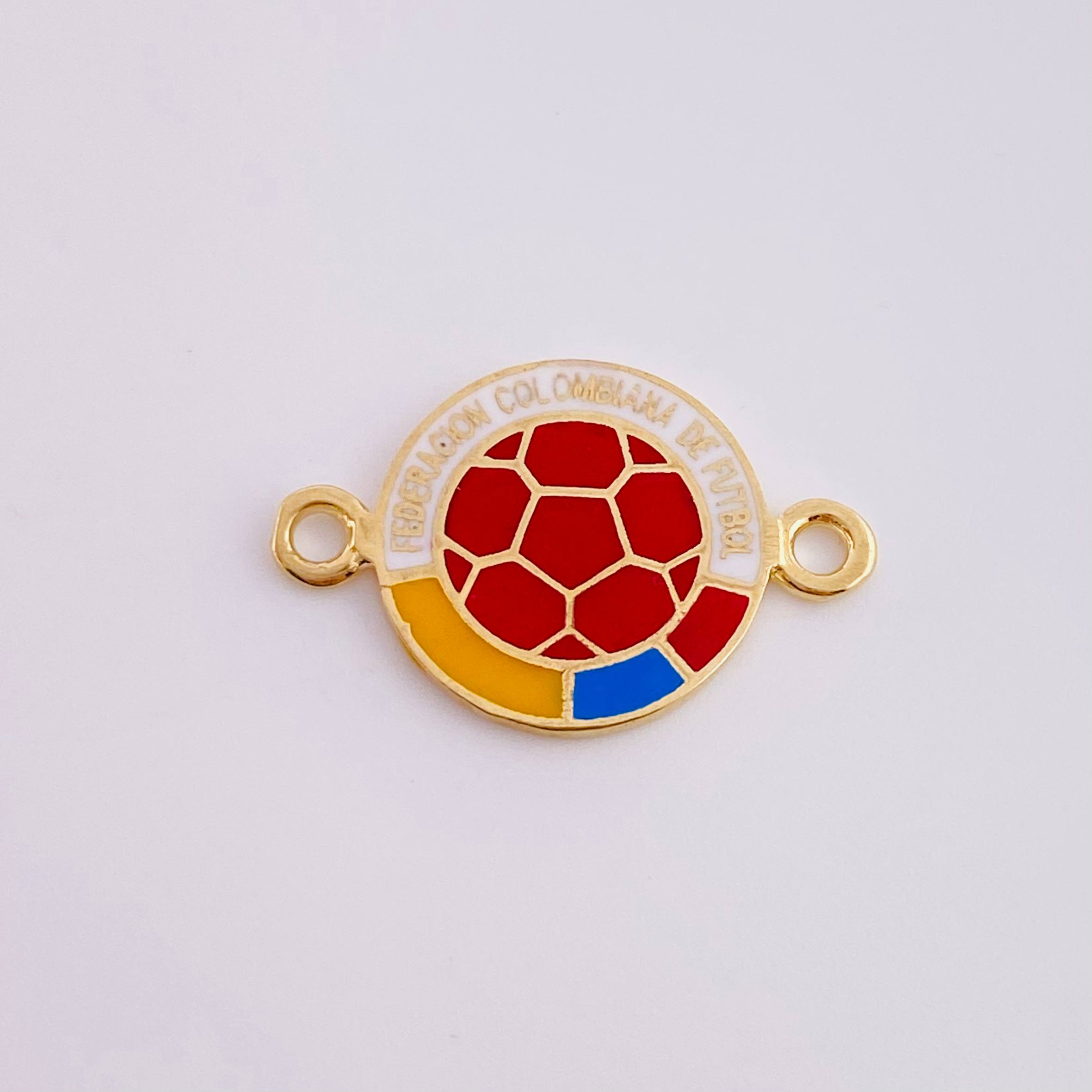 Herraje Escudo Selección 1.75 g / 3/4 in Oro Amarillo 18K