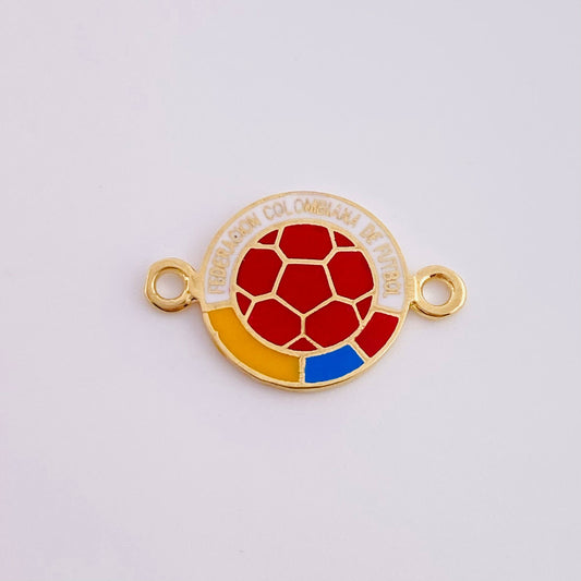 Herraje Escudo Selección 1.75 g / 3/4 in Oro Amarillo 18K