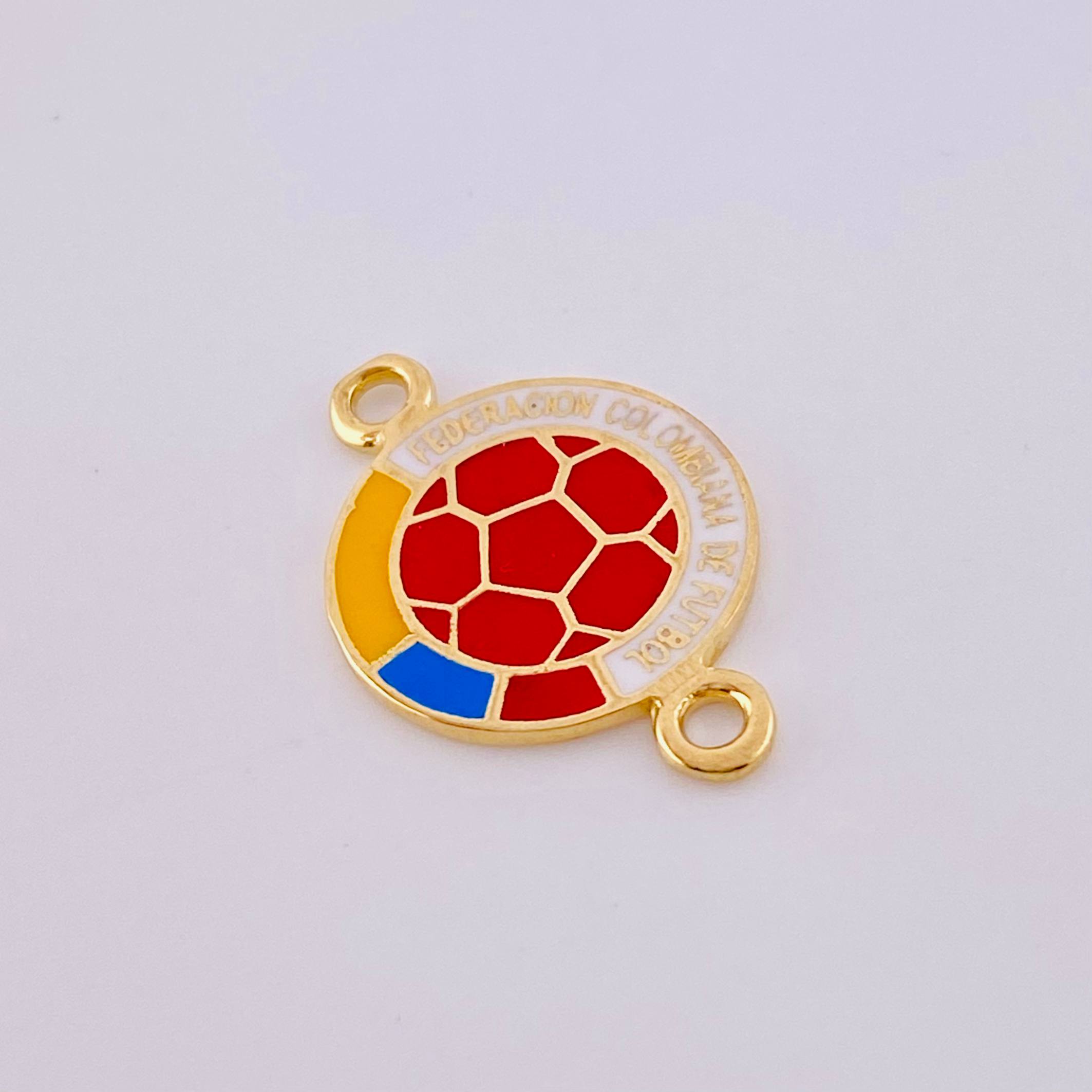 Herraje Escudo Selección 1.75 g / 3/4 in Oro Amarillo 18K