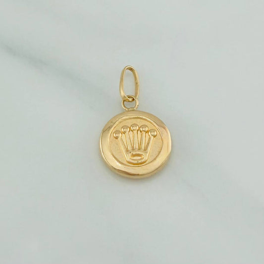 Dije Corona 1gr / 3/4 in / Oro Amarillo 18K %