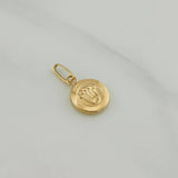 Dije Corona 0.6gr / 3/4 in / Oro Amarillo 18K %