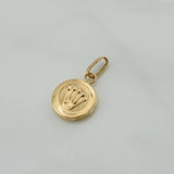 Dije Corona 0.6gr / 3/4 in / Oro Amarillo 18K %