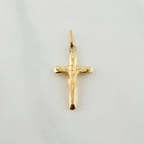 Dije Cruz Cristo 0.7gr / 1 1/4 in / Oro Amarillo 18K %