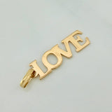 Dije Love 0.6gr / 1 in / Oro Amarillo 18K &