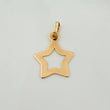 Dije Silueta Estrella 0.4gr / 3/4 in / Oro Amarillo 18K %