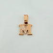 Dije Letra M 0.8gr / 1/2 in / Oro Amarillo 18K %