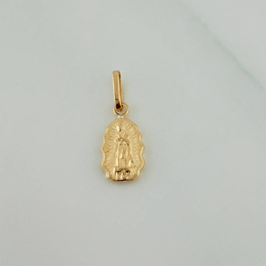Dije Virgen Guadalupe 0.45gr / 3/4 in / Oro Amarillo 18K %