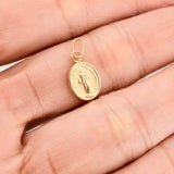 Dije Virgen Milagrosa 0.6gr / 3/4 in / Oro Amarillo 18K %