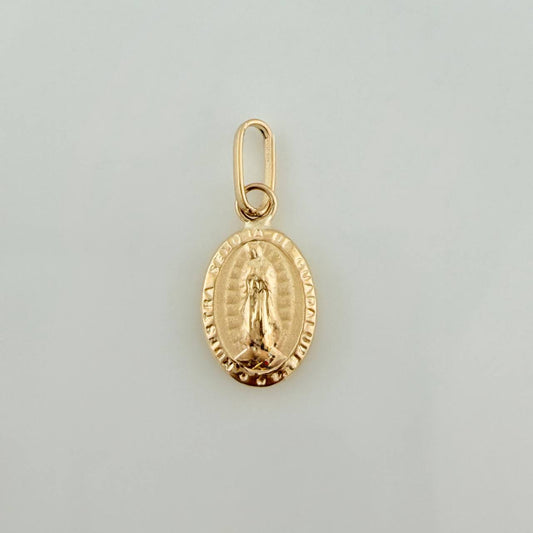 Dije Virgen Guadalupe 0.6gr / 3/4 in / Oro Amarillo 18K %