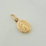 Dije Virgen Guadalupe 0.5gr / 3/4 in / Oro Amarillo 18K &