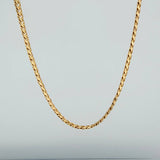 Cadena Cubana 33.02gr / 26 1/2 in / 4mm Oro Amarillo 18K $