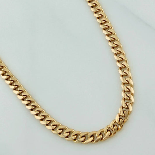Cuban Links 33.02gr / 26 1/2 in / 4mm 18K Yellow Gold $
