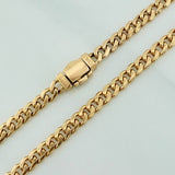 Cadena Cubana 33.02gr / 26 1/2 in / 4mm Oro Amarillo 18K $