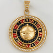 Dije Ruleta Casino Movil 15.5gr / 2 in / Oro Amarillo 18K $