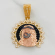 Dije Rostro Cristo 7.6gr / 1 1/4 in / Tres Oros 18K $