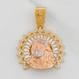 Dije Rostro Cristo 7.55gr / 1 1/2 in / Tres Oros 18K $