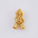 Articulated Bear Pendant 4.65g / 1 1/4 in 18K Yellow Gold