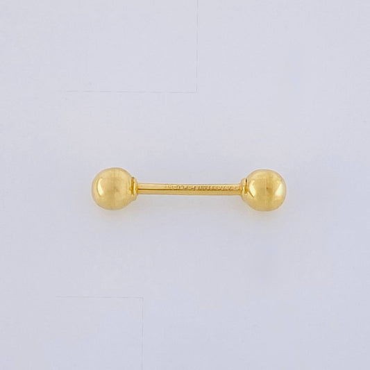 Piercing Bar 0.35g / 3/4 in 18K Yellow Gold