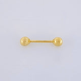 Piercing Bar 0.35g / 3/4 in 18K Yellow Gold