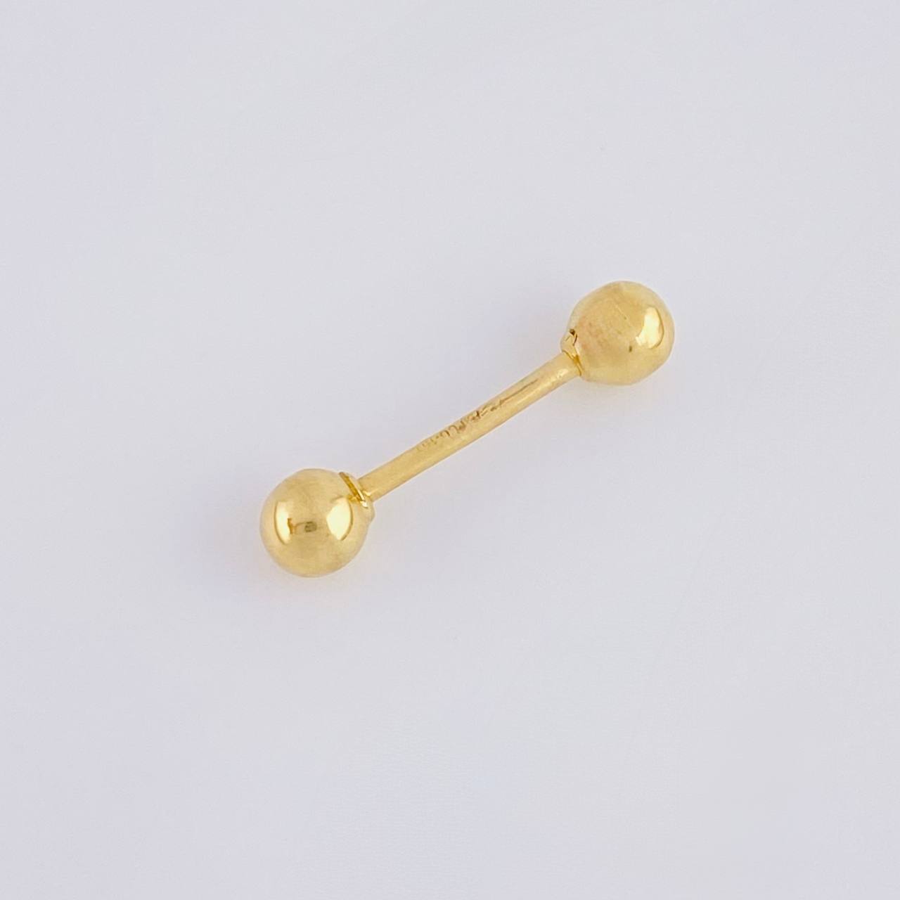 Piercing Bar 0.35g / 3/4 in 18K Yellow Gold