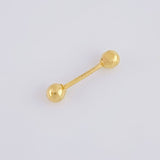Piercing Bar 0.35g / 3/4 in 18K Yellow Gold