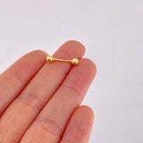 Piercing Bar 0.35g / 3/4 in 18K Yellow Gold