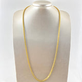Franco Chain 8.9gr / 23 1/2 in / 18K Gold +3 !